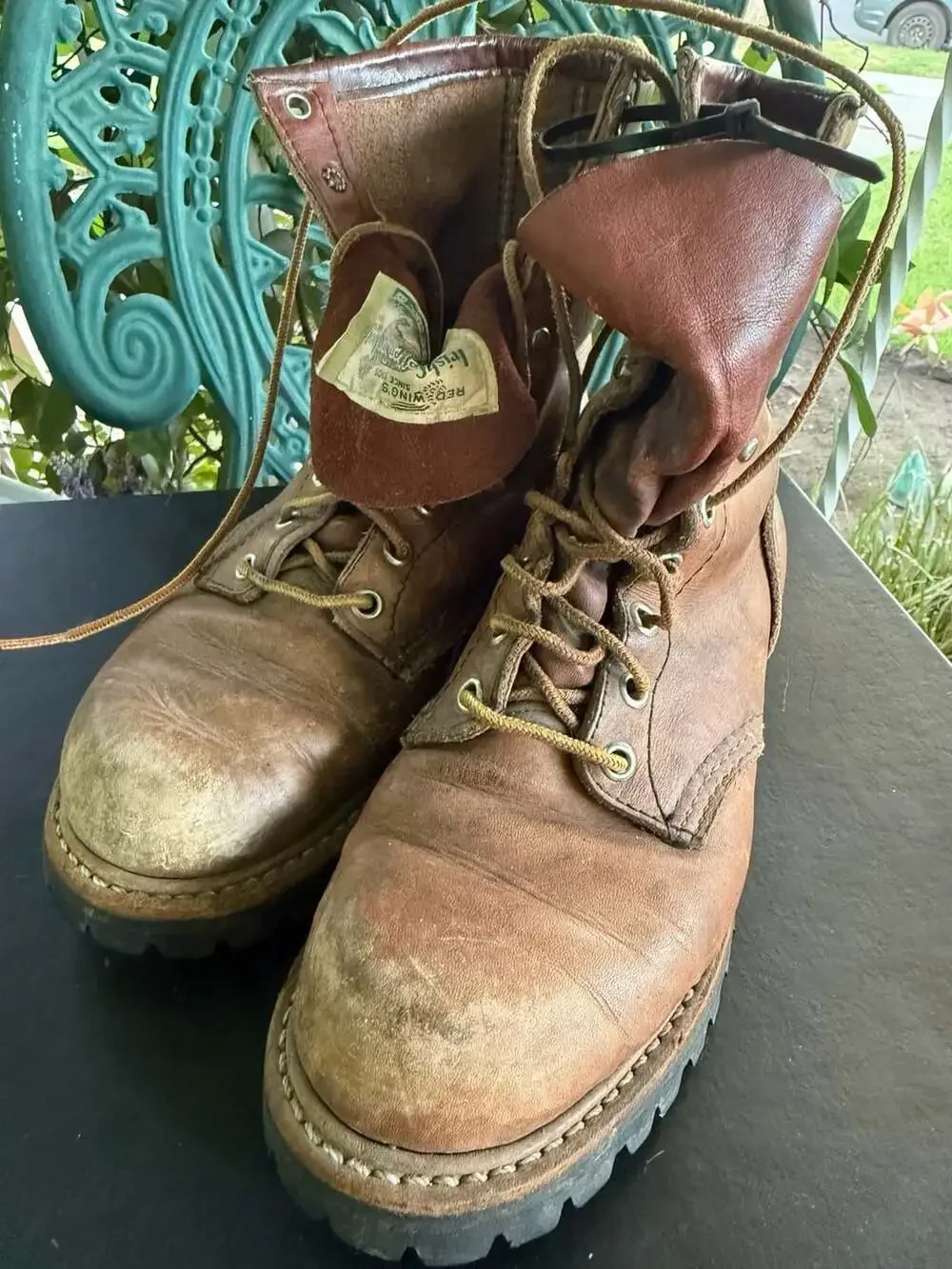 Vintage Red Wing Irish Setter Sport Hunting Boots 9 C